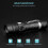Led Flashlight, Usb Rechargeable Flashlights, Led Flashlight Extremely Bright 2PCS 3