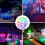 Magnetic Submersible LED Lights IP68 Waterproof Underwater Pool Light with Remote 12