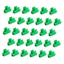40 Pcs Heavy Duty Greenhouse Clips Secure Pressure Snap Plastic Film Clamps for Hoops and Garden Covers