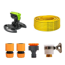 Automatic Rotating Garden Sprinkler 20M Adjustable Swing Lawn Water Sprinkler Head for Lawn and Vegetable Garden