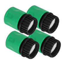 4pcs Garden Hose Connector Kit, Leak‑ Quick‑Fit Hose Quick Connect Set for Car Wash and Garden Use