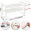 2-Tier Sink Storage Rack Detachable Extended Storage Rack Telescopic Storage Rack - DD01 1