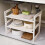 2-Tier Sink Storage Rack Detachable Extended Storage Rack Telescopic Storage Rack - DD01 2