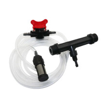 Venturi Fertilizer Injector Kit 1/2 or 3/4 Inch with Flow Control Switch and Metal Mesh Filter for Garden Drip Irrigation
