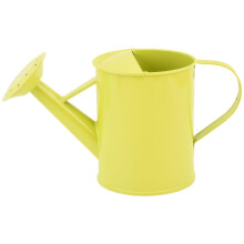 Metal Watering Can for Indoor Plants, RustResistant Green Design with Long Spout and Ergonomic Handle