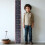 Abnehmbarer Kinderwachstumsmesser PVC Mit - Bunt 3