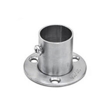 (16mm) Stainless Steel Closet Rod Flange Holder For Pipe (16mm/19mm/22mm/25mm/32mm)