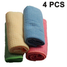 4pcs Microfibre Tea Towels, Incredible Absorption Capacity, Lint-free Microfibre Cloths In Catering Quality, Cleaning Cloth/waffle Cloth