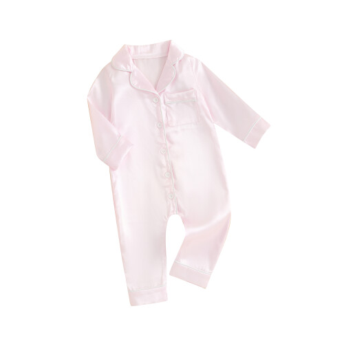 (18-24 Months, Pink) Tuta intera per per dormire.