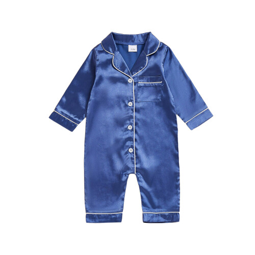 (12-18 Months, Blue) Tuta intera per per dormire.