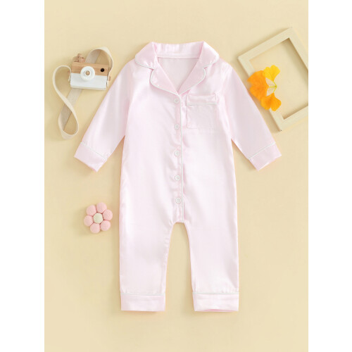 (18-24 Months, Pink) Tuta intera per per dormire. 1