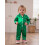 (6-12 Months, Green) Παιδικές Μονόχρωμες Πιτζάμες Κορίτσια Αγόρια 3