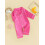 (3-6 Months, Rose Red) Tuta intera per per dormire. 3