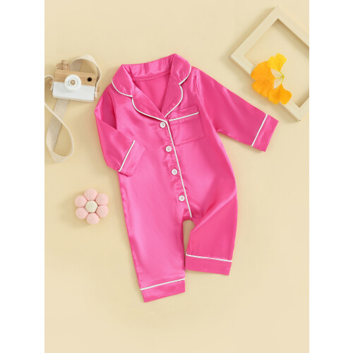 (0-3 Months, Rose Red) Tuta intera per per dormire. 2