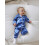 (6-12 Months, Blue) Tuta intera per per dormire. 3