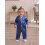 (6-12 Months, Blue) Tuta intera per per dormire. 4