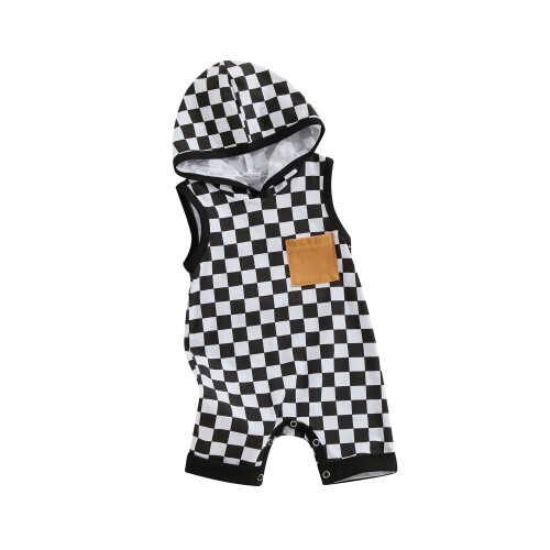 (12-18 Months, Black) Βρεφικά φορμάκια αγοριών καλοκαιρινά ρούχα