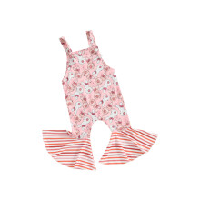 (18-24 Months, Pink) Ολόσωμη φόρμα μωρών, πασχαλινά ρούχα
