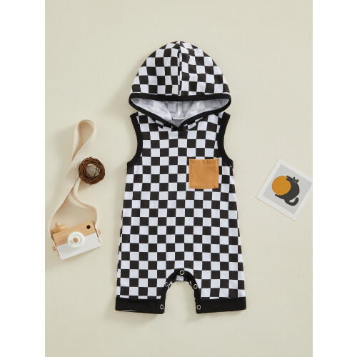 (12-18 Months, Black) Βρεφικά φορμάκια αγοριών καλοκαιρινά ρούχα 1