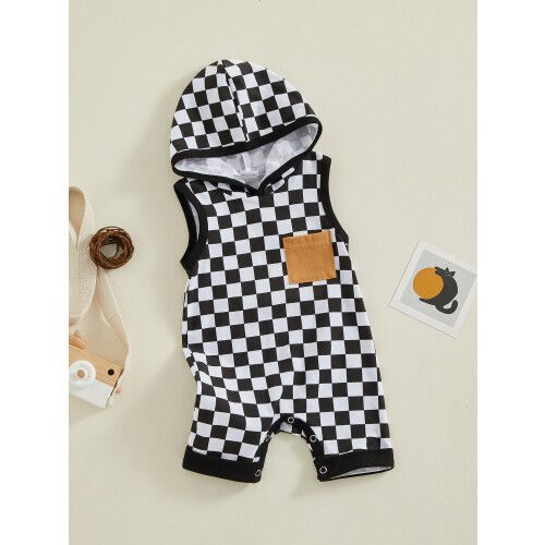 (12-18 Months, Black) Βρεφικά φορμάκια αγοριών καλοκαιρινά ρούχα 2