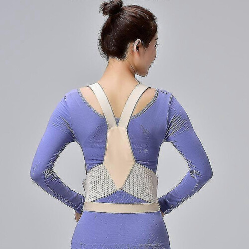 (M, BEIGE) Pregnancy Support Maternity Belt With Shoulder Strap 2