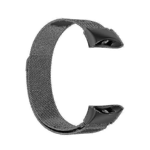 (Black)For Garmin Forerunner 45 / 45s / Swim 2 Milanese Replacement Wrist Strap Watchband 2