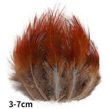 (3-7cm4, 100Pcs) Natural Peacock Pheasant Feathers Small Eagle Chicken Plumes Ostrich Decor Diy Handicraft Accessories Jewelry Creation - Pjun