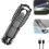 Flashlight, Multifunctional Rechargeable Flashlight High Tech Flashlight, Waterproof Flashlight (Black 1Pcs) 1