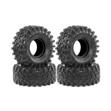 RC Crawler Tires 1/10 RC Car Wheels 136x58mm 4PCS Durable Rubber OffRoad Set for Axial Wraith SCX10