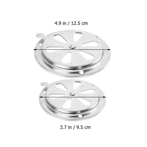 2Stk Robuste Lüftungsgitter Abdeckung Für Boot Und Rv 1