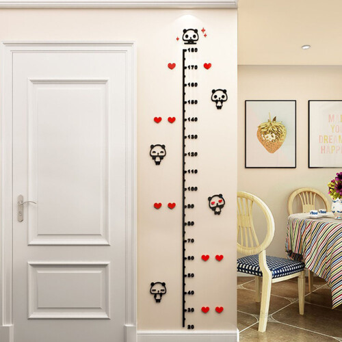 1Set Wandsticker Kinderhöhe Kinderzimmer 2