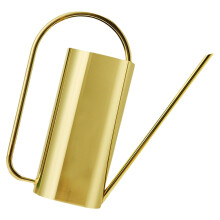 Indoor Watering Can 51oz Gold Stainless Steel Long Spout Rust Resistant Watering Can for Houseplants