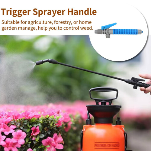 3PCS Heavy Duty Garden Sprayer Handle Replacement with Ergonomic Grip and Precise Trigger Control for Weed Control 1