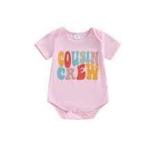 (90, Pink) Combinaison bébé à body bébé