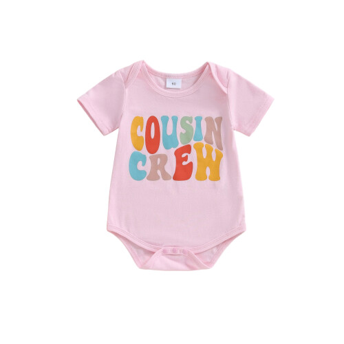 (90, Pink) Combinaison bébé à body bébé