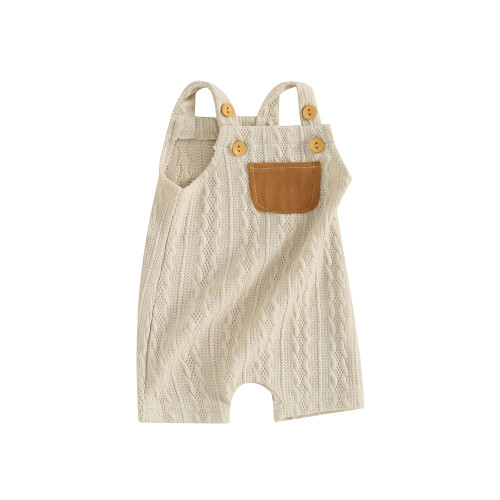 (3-6 Months, Khaki) Βρεφικά Ολόσωμα Ρούχα Καλοκαιρινά Φόρμες