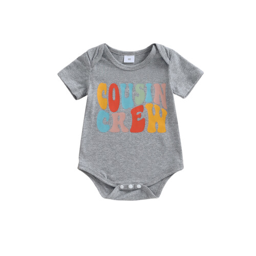 (90, GRAY) Combinaison bébé à body bébé
