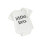 (12-18 Months, White) Βρεφική φόρμα με για αδερφάκια. 1