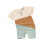 (3-6 Months, Beige) Combinaison bébé à pour bébé 1