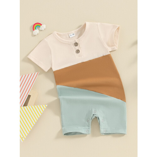 (3-6 Months, Beige) Combinaison bébé à pour bébé 2
