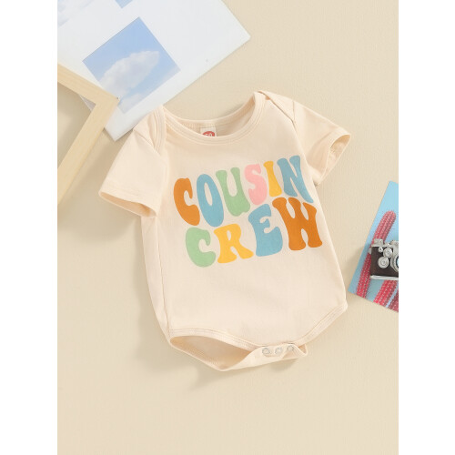 (3-6 Months, Beige) Combinaison bébé à body bébé 2