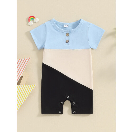 (12-18 Months, Blue) Combinaison bébé à pour bébé 1