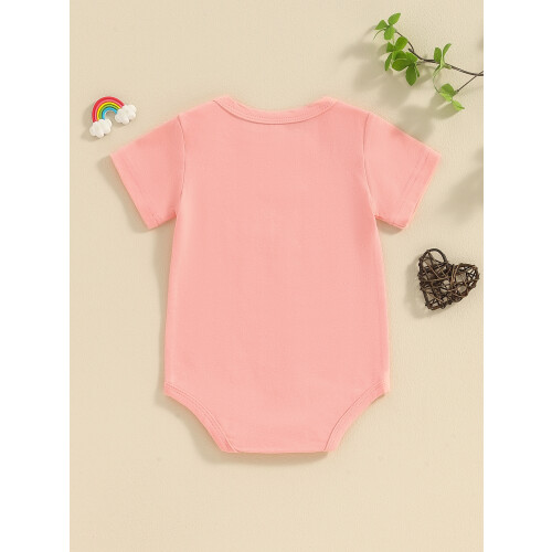 (0-3 Months, Pink) Βρεφική φόρμα με για αδερφάκια. 2
