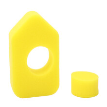 698369 10Pcs Foam Air Filter 5 1/8in x 2 7/8in