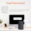 WiFi  Thermostat Temperature Controller Weekly Programmable Supports Touch Control-3A Black 4