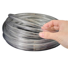PVC Water Pump Hose 1M Flexible Transparent Aquarium Tubing 1x2mm LeakResistant Easy Installation
