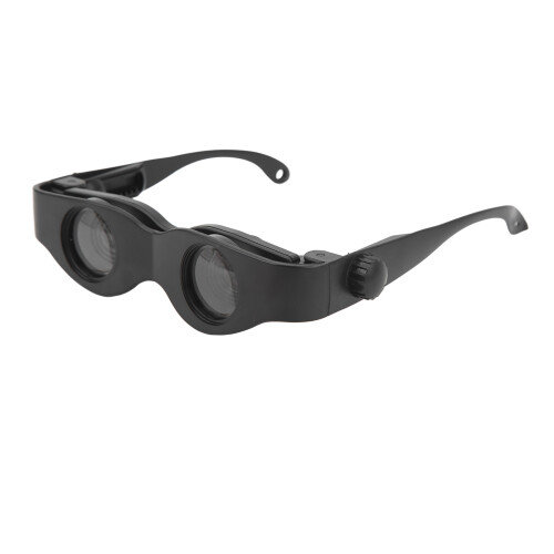 Telescope Glasses Magnifier PVC Frame, Dual Lens