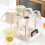 Water Mugs Draining Drying Organizers Saving Space Glass Cup-3 5