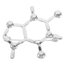 Wissenschaftliche Molekülbrosche Zinklegierung Für Frauen