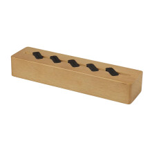 Light Up Guitar Pick Holder Guitar Pick Display-Wood color